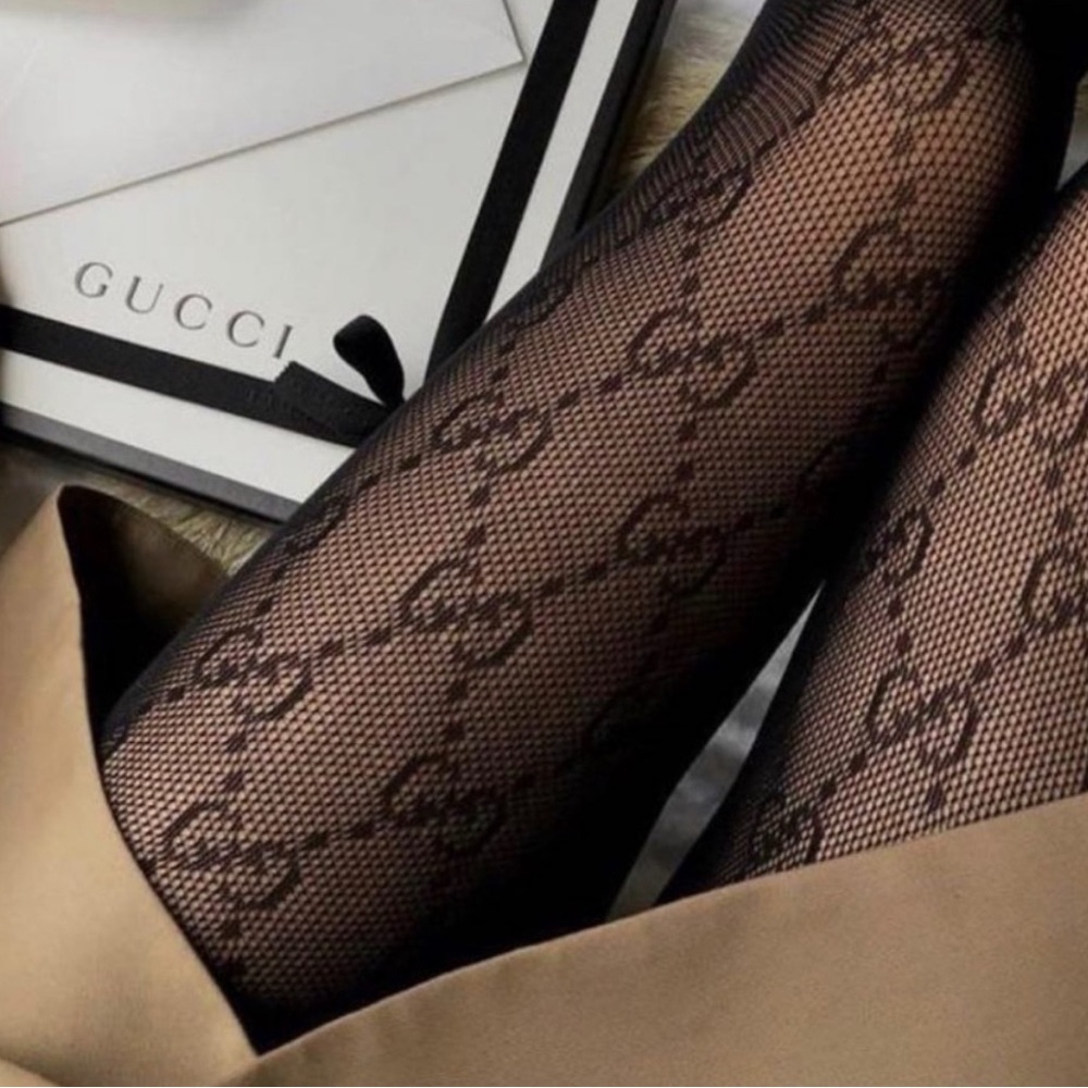 Gucci Accessoriess Tights fishnets stockings interlock logo Authentic
